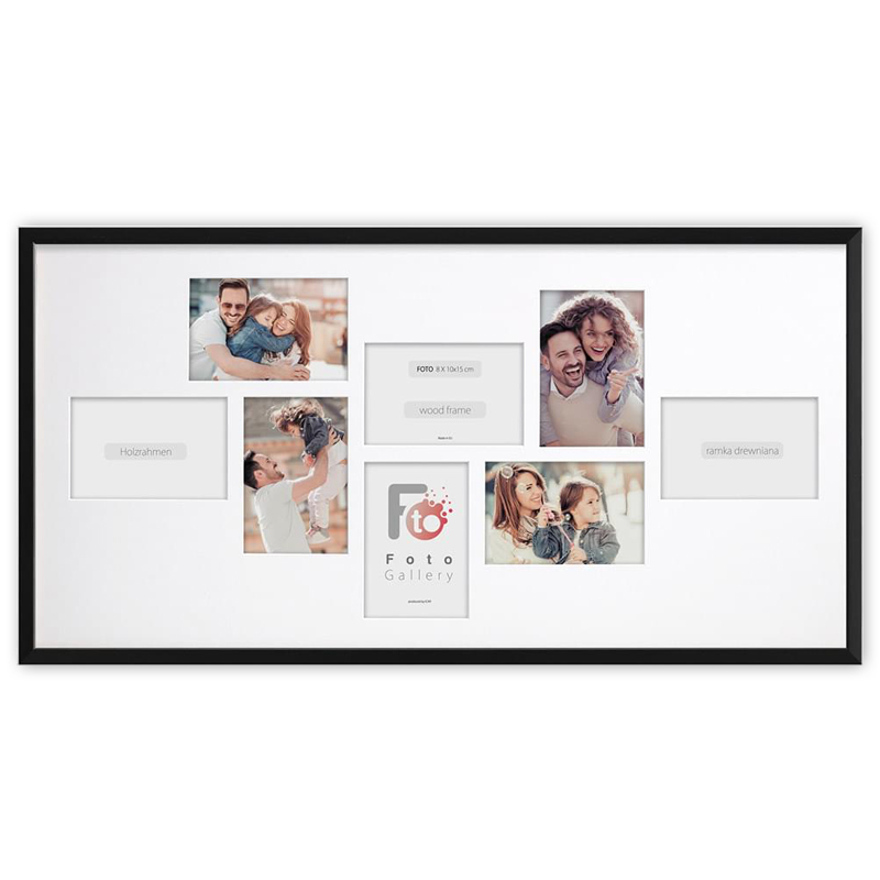 Holzrahmen FOTO GALERIA BLACK